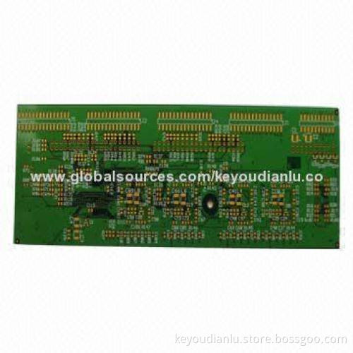 High-precision FR4 Multilayer PCB with 1.6mm Board Thickness, Green Solder Mask